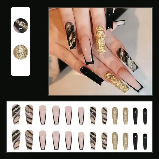 False Decorative Half Cover Eagle Claw Salon Art Nail Tips
