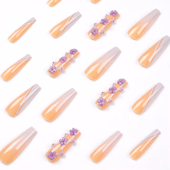 False Decorative Half Cover Eagle Claw Salon Art Nail Tips