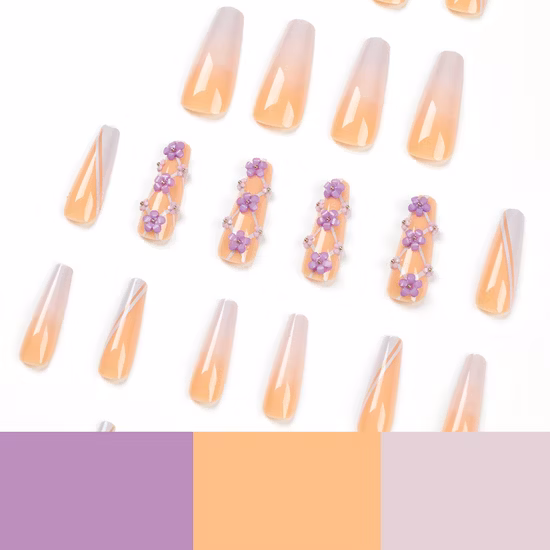 False Decorative Half Cover Eagle Claw Salon Art Nail Tips