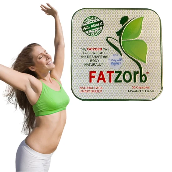 OEM/ODM Fatzorb 天然ハーブ痩身錠剤ビーガン燃焼脂肪重量痩身カプセル